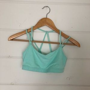 GapFit Sports Bra, Aqua